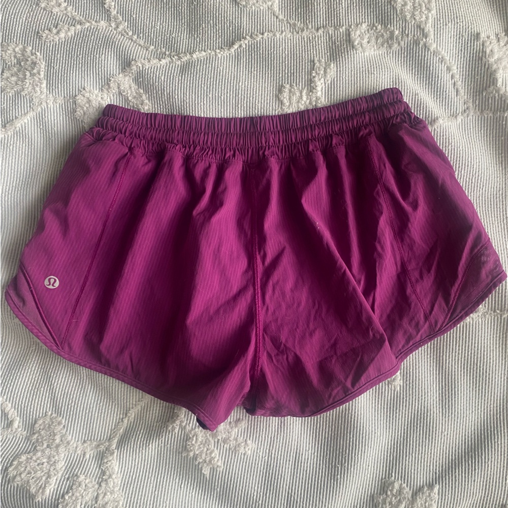 Women's Purple Athletic Shorts